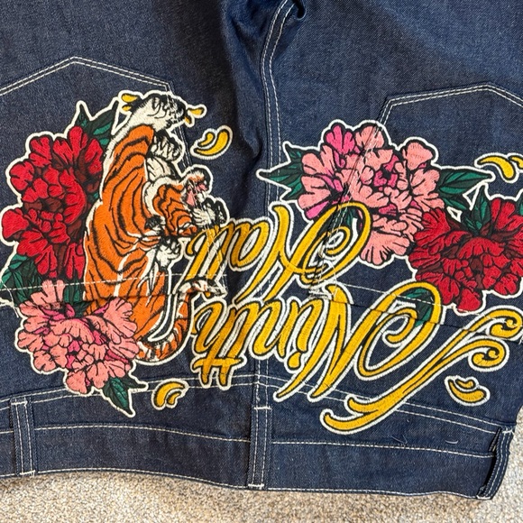 AMBUSH x Ninth Hall Embroidered Tiger Denim Jeans 32 | Rare Streetwear Graphic - Picture 4 of 8